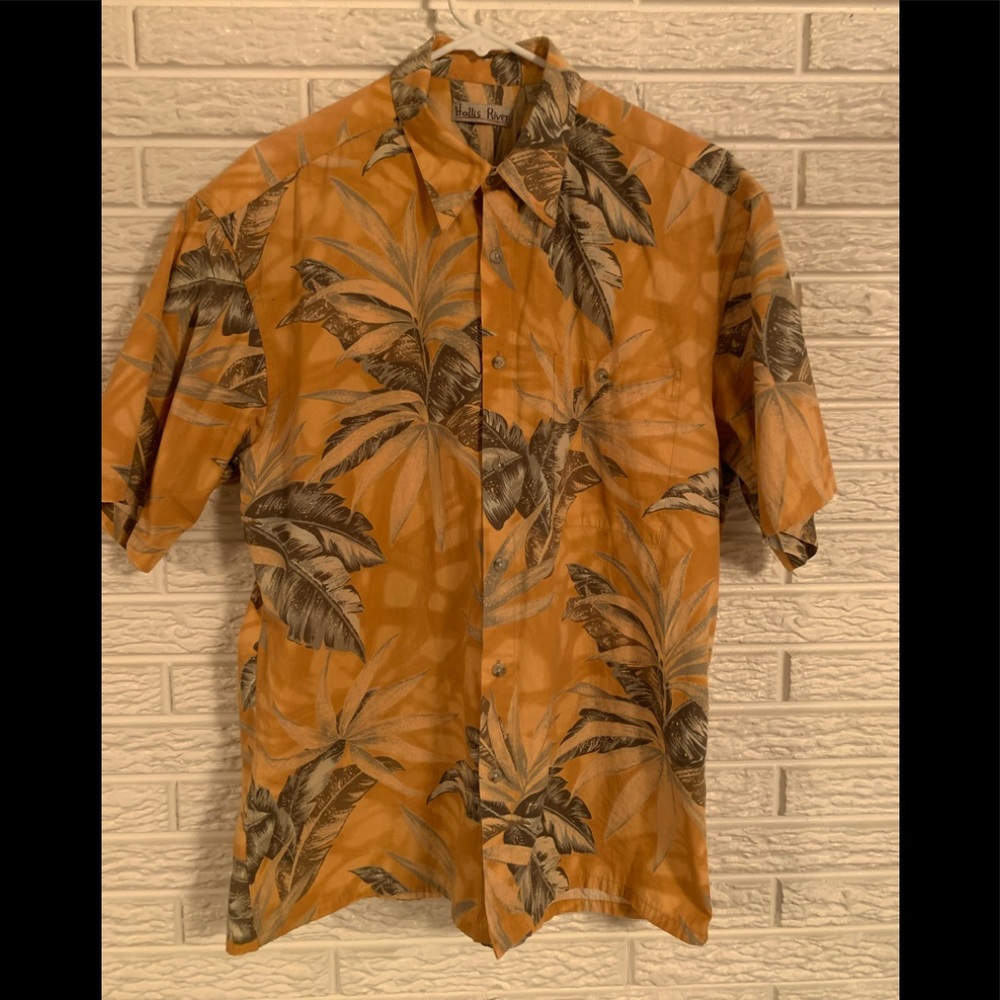 Hollis River Aloha Hawaiian button shirt